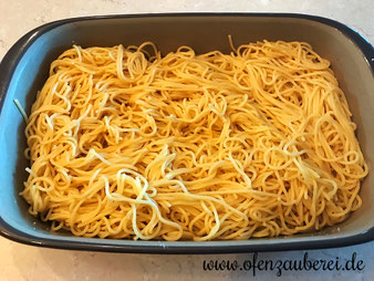 Spaghetti Carbonara in der Ofenhexe von Pampered Chef aus dem Onlineshop bestellen