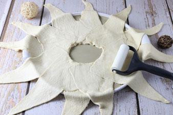 Taco-Ring auf dem Zauberstein, Ofenzauberer oder runden Stein White Lady von Pampered Chef aus dem Onlineshop