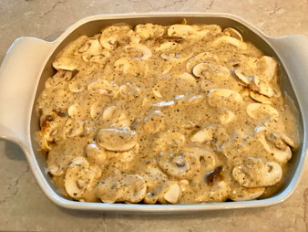 Gyrosauflauf mit Tagliatelle Gyrosgeschnetzeltes Geschnetzeltes im großen Bäker online im Pampered Chef Onlineshop bestellen