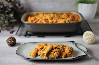 Vier-Käse-Rigatoni in der Ofenhexe von Pampered Chef