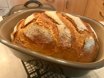 Französisches Brot im Bräter Pain á la Cocotte im Ofenmeister oder Zaubermeister aus dem Pampered Chef Onlineshop kaufen