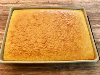 Sahne Schnittchen Sahnekuchen Biskuit aus dem Ofenzauberer James im Pampered Chef Onlineshop bestellen