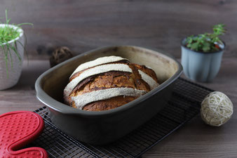 Brot im Ofenmeister, Packs an Silikonhandschuhe und Kuchengitter von Pampered Chef