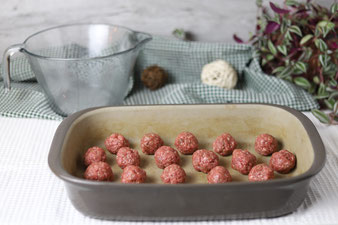 Hackbällchen in der Ofenhexe von Pampered Chef