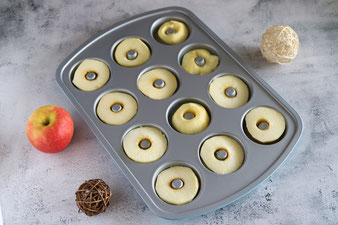 Apfelküchle Apfelkücherl aus der Donut Backform im Pampered Chef Onlineshop bestellen