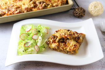 Hackfleisch Diabolo im großen Ofenzauberer mit Edelstahlschüssel von Pampered Chef aus dem Onlineshop