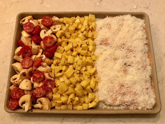 Lachs mit Ofenemüse und Kartoffeln als Schlemmerfilet Italia im Ofenzauberer aus dem Pampered Chef Onlineshop bestellen