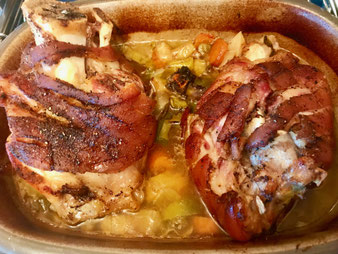 Schweinshaxe Schweinshaxen Eisbein im Ofenmeister oder Zaubermeister im Pampered Chef Onlineshop bestellen