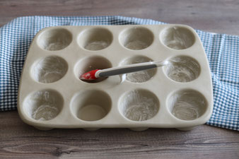 Backtrennmittel BTM für Kuchenformen zum Einpinseln aus dem Thermomix für die Stoneware von Pampered Chef