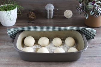 Brötchen in der Ofenhexe von Pampered Chef