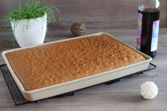 Glühweinkuchen Glühweinschnitten mit Nougat im Ofenzuauberer James aus dem Pampered Chef Onlineshop