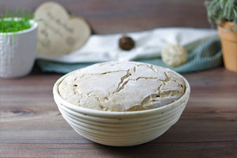 Sauerteig im Gärkorb