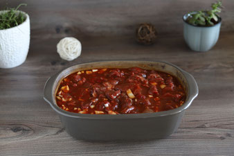 Malzbier-Gulasch aus dem Ofenmeister oder Zaubermeister