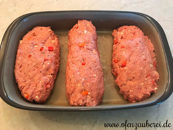 Griechischer Hackbraten mit Knoblauchkartoffeln im Grundset Zauberstein und Ofenhexe von Pampered Chef aus dem Onlineshop