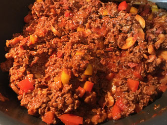 Pizzasuppe Partysuppe Party Eintopf aus dem Komfort Universaltopf von Pampered Chef im Onlineshop bestellen