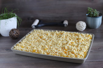Streuselkuchen auf dem großen Ofenzauberer James online im Pampered Chef Onlineshop kaufen