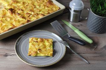 Ofenpfannkuchen Apfelpfannkuchen im großen Ofenzauberer James von Pampered Chef aus dem Onlineshop