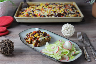 Texmex Hackbraten im großen Ofenzauberer James von Pampered Chef