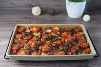 Geröstete Tomaten im Ofenzauberer James von Pampered Chef