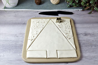 Blätterteig auf dem Zauberstein von Pampered Chef