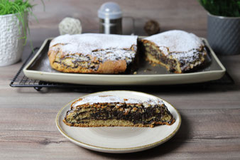 Schoko Stollen, Stollen mit Schokolade mit Teigunterlage, Teigroller, Edelstahl Strteufix, kleiner Streicher und Ofenhexe oder Ofenmeister aus dem Pampered Chef Onlineshop bestellen