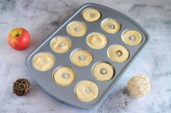 Apfelküchle Apfelkücherl aus der Donut Backform im Pampered Chef Onlineshop bestellen