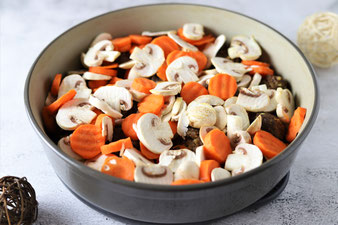 Auflauf in der Stoneware rund von Pampered Chef