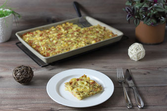 Schüttelpizza oder Rührpizza im Ofenzauberer von Pampered Chef