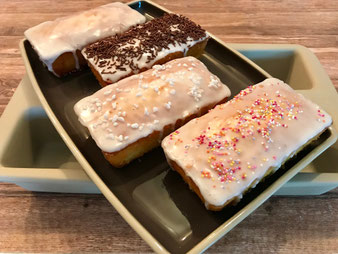 Mini Zitronenkuchen wie Starbucks aus dem Zauberkästchen oder Mini Kastenform im Pampered Chef Onlineshop bestellen