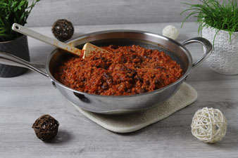 Chili con Carne in der Pamperedchef Edelstahlpfanne Wokpfanne Antihaftpfanne im Pampered Chef Onlineshop bestellen