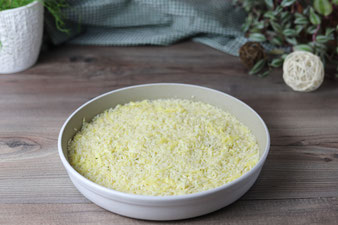 Gekochter Reis in der runden Ofenhexe von Pampered Chef