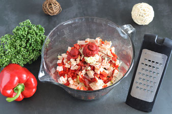 Füllung in der Nixe von Pampered Chef