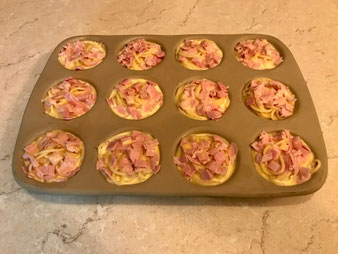 Spaghettinester aus dem 12-er Snack oder der Muffinform online im Pampered Chef Onlineshop bestellen