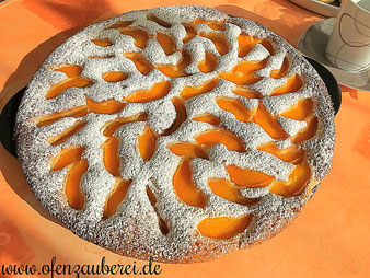 Obst Kuchen vom Rockcrok Grillstein aus dem Pampered Chef Onlineshop