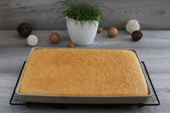 Zitronenkuchen Zitronenschnitten im großen Ofenzauberer mit Kuchengitter von Pampered Chef im Onlineshop bestellen