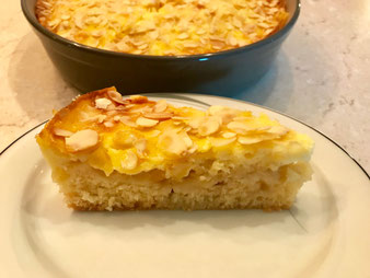 Apfelkuchen mit Vanilleguss aus der Stoneware rund vom Pampered Chef Onlineshop bestellen