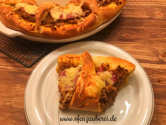 Burgerkranz in der Edelstahl Antihaft Pfanne und dem Rockcrok Grillstein oder White Lady aus dem Pampered Chef Onlineshop
