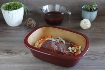 Schneller Sauerbraten ohne Einlegen mit Pampered Chef