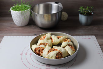 Partyähre in der runden Ofenhexe von Pampered Chef