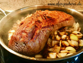 Rinderbraten Rinderschmorbraten mit Rahmsauce im Ofenmeister oder Zaubermeister vom Pampered Chef Onlineshop bestellen