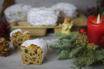 Kleine Mini Dresdner Christstollen aus der Mini Kastenform von Pampered Chef im Onlineshop bestellen
