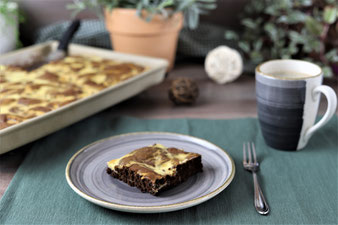 Eierlikör-Brownies im Ofenzauberer von Pampered Chef