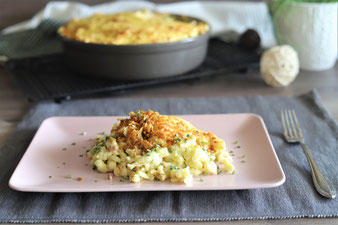 Käsespätzle in der Stoneware rund von Pampered Chef