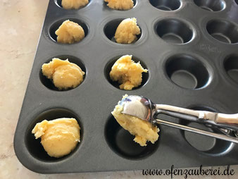 Obst Creme Törtchen aus der Mini Muffinform von Pampered Chef im Onlineshop kaufen