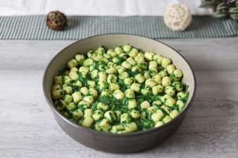 Gnocchi in der Stoneware rund von Pampered Chef