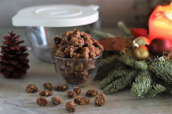 Nixe von Pampered Chef mit gebrannten Mandeln
