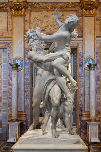 Enlèvement de Proserpone, Le Bernin, Italie