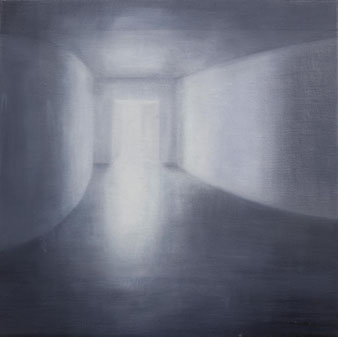 Lichteinfall 35x35cm 2012 oil on canvas
