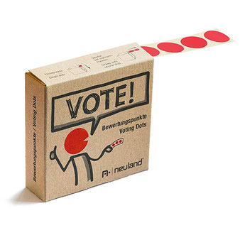 Klebepunkte für Dot Voting