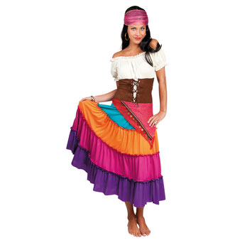 Déguisement, costume femme danseuse Bohémienne, déguisements de danse au féminin à acher